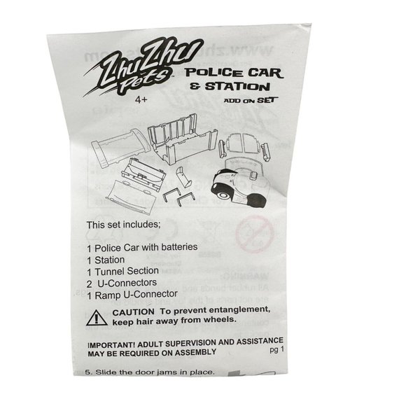 ZhuZhu Pets Police Car & Station Add On Set - Picture 2 of 7